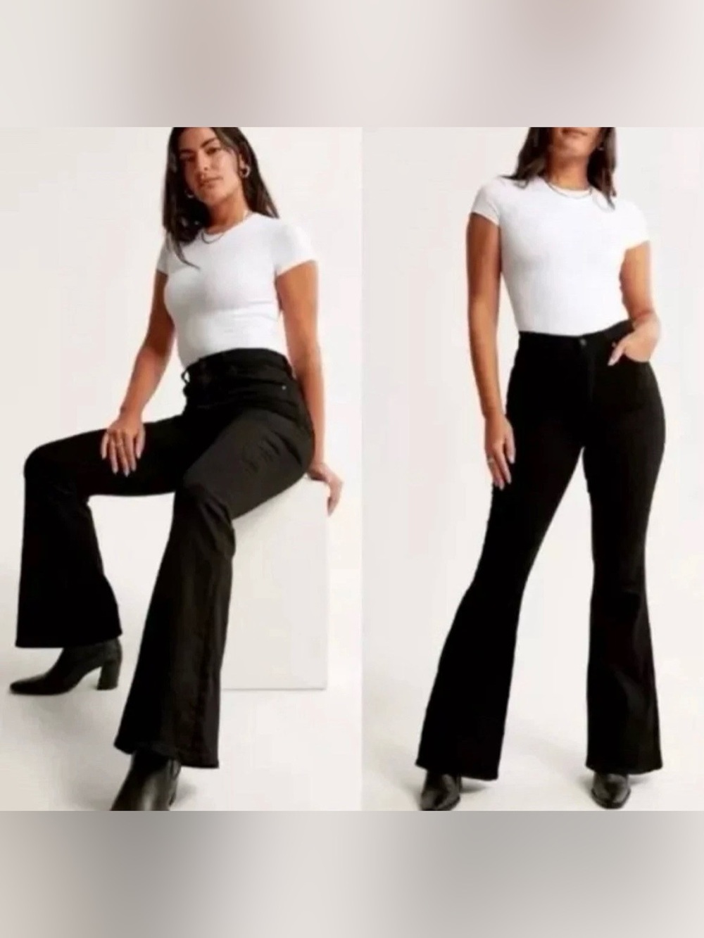 Abercrombie The Flare Ultra High Waist Jeans